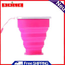 Retractable Drinking Mug Silicone Cup Portable Collapsible Cycling Water Cups