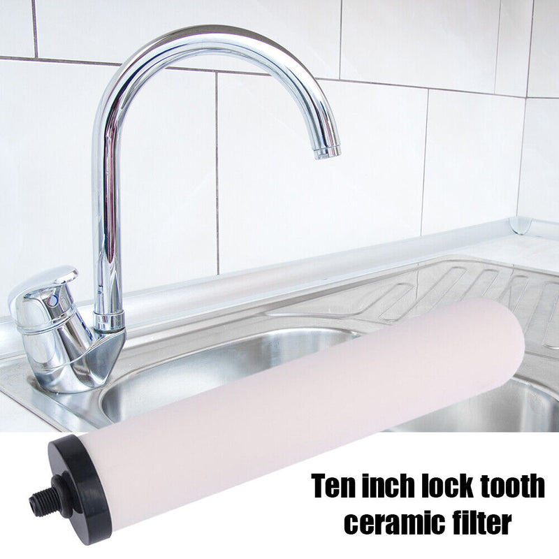 10 inch Faucet Water Purifier Parts Activated Carbon Water Filter Candle Newly