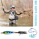 3cm 6g Mini  Fish Lure Artificial Hard Bait Wobbler with Feather (02) Newly