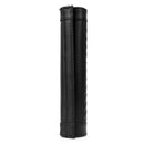 2pcs Car Safety Seat Belt Covers PU Leather Shoulder Protection Pad (Black)