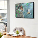 Squirrel and bird 5D Diamond Painting DIY Full Drill Round Rhinestone