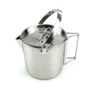 1.2L Steel Outdoor DIY Picnic Camping Cooking Hanging Pot J9S5 Z4U8 F8G0