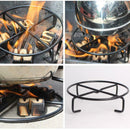 Portable Mini Stove Rack Iron Stand Stove Bracket Holder Outdoor Black M3L4