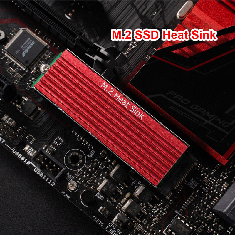 M.2 SSD Heat Sink Heatsink NVME NGFF M.2 2280 SSD Hard Disk Aluminum Heat Newly