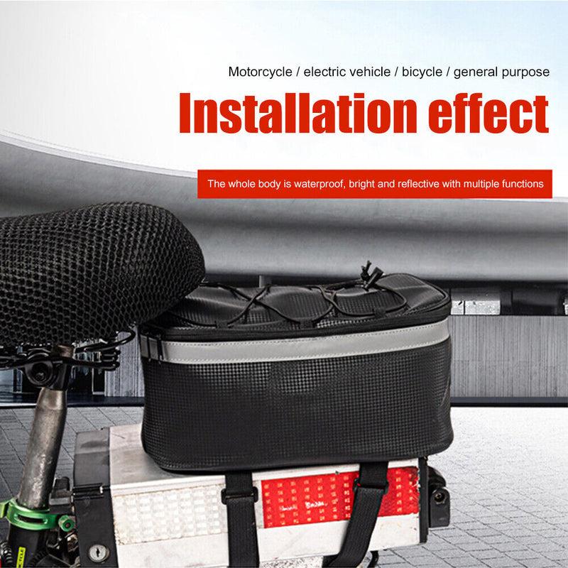 Large Capacity Bicycle Organizer Bags Bike Rear Seat Storage Bag Cycling Parts