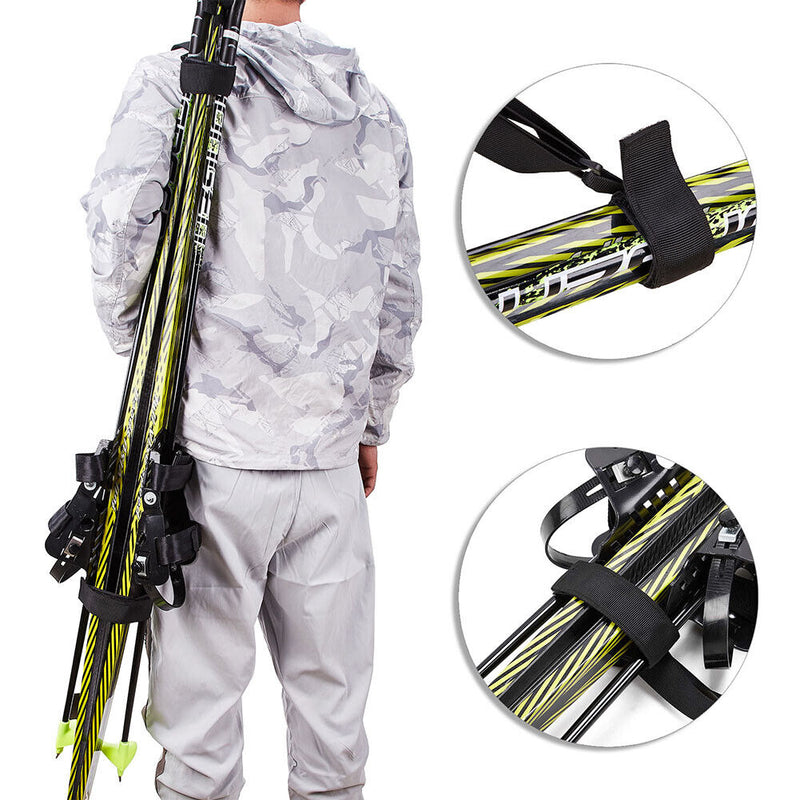 Snowboard Shoulder Carrier Backpack Carry Sling Belt Holder Ski Fixed Strap