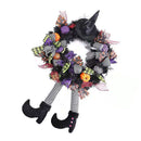 35cm Halloween Hanging Wreath Sturdy Hanging Wreath for Home Holiday Party