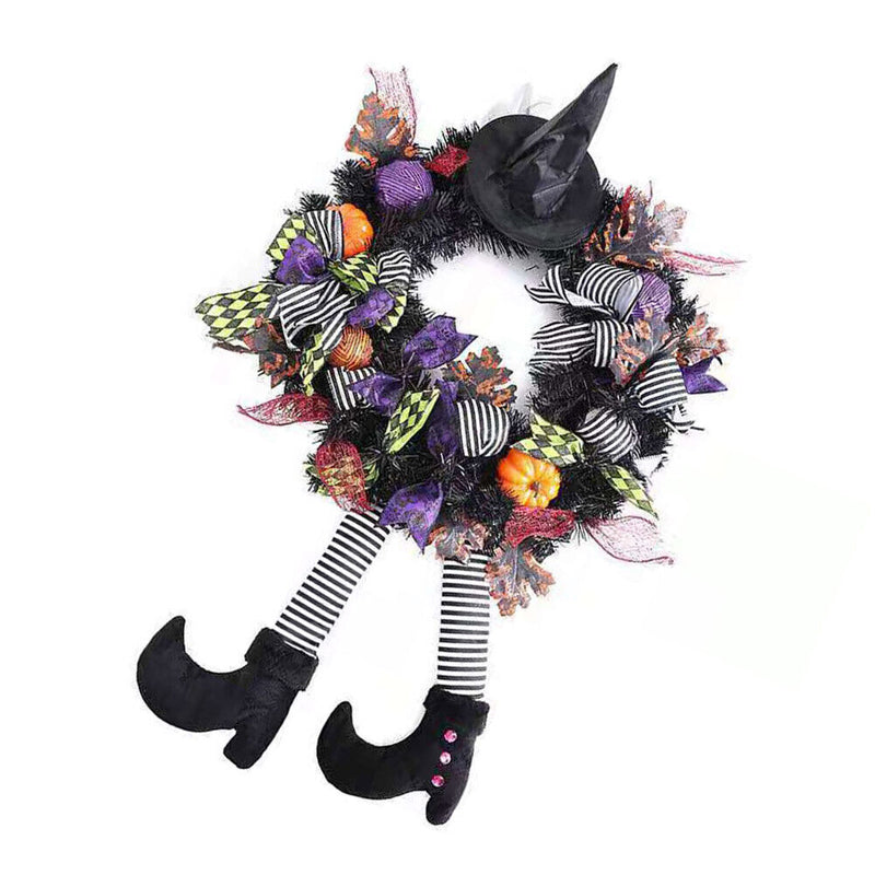 35cm Halloween Hanging Wreath Sturdy Hanging Wreath for Home Holiday Party