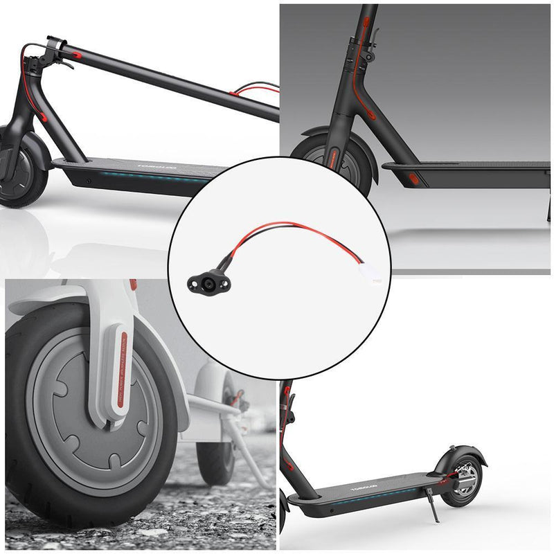 M365 Electric Scooter Accessories Skateboard ABS Power Charging Interface
