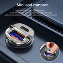 Dual USB Fast Charging Adapter PD QC3.0 12-24V Car Charger for Mobile Phone