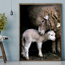 5D Diamond Painting DIY Lamb Full Round Drill Rhinestone Kit