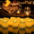 24pcs LED Candles Light Battery Operated Candles Tea Light Tea Light for Ho