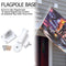 Flag Holder Aluminum Adjustable Wall Mounted Flagpole Angle Bracket Stand B