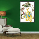 Partial Cross Stitch 14CT Rose Gate Counted Embroidery DIY Needlework Kits Craft