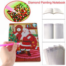Ornament Cross Stitch 5D Diamond Painting Diamond Painting Notebook Santa Claus
