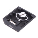 FW1S MH642 quick release plate for Giottos MH652 MH5001 GITZO flat head