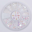 Elongated Water Dropped DIY Tips Glass Stone Manicure Decor Nail Art Rhinestone