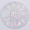 Elongated Water Dropped DIY Tips Glass Stone Manicure Decor Nail Art Rhinestone