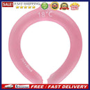 Neck Cooling Tube - Cooling Neck Wraps / Relief for Hot Flashes (Pink)