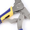 Multi-functional Flat Locking Grip Vise ?Pliers Carbon Steel C Clamp (14in)