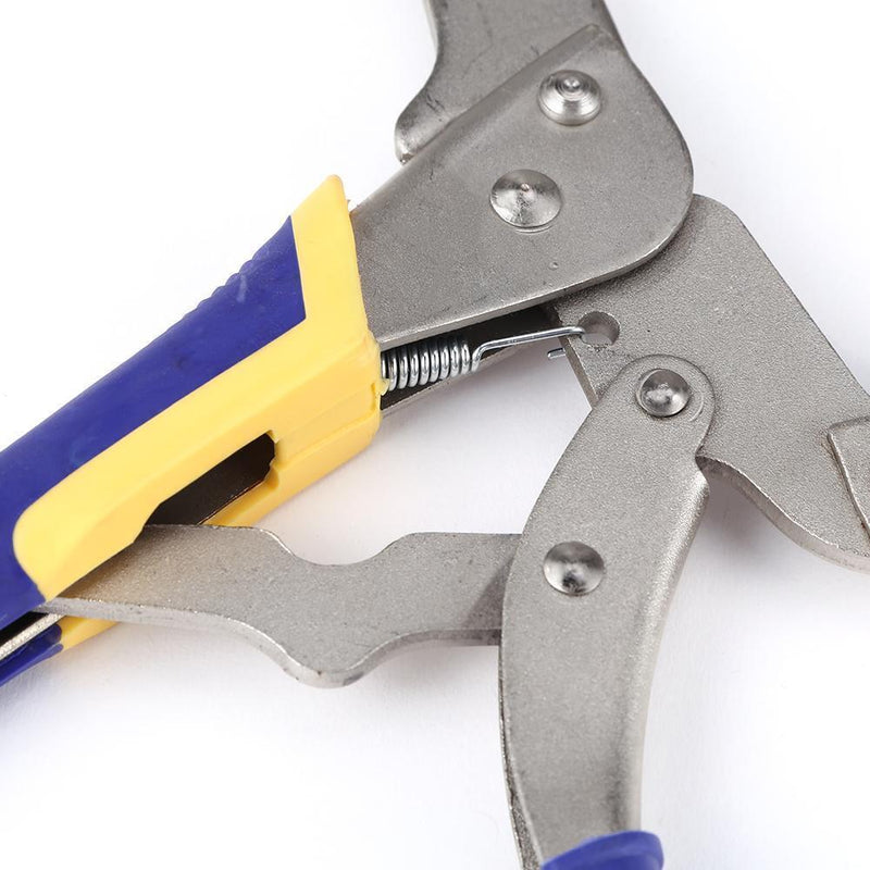 Multi-functional Flat Locking Grip Vise ?Pliers Carbon Steel C Clamp (14in)