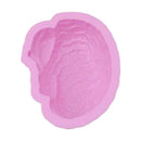 Large Brain Silicone Mold For Cake Chocolate Pan Bake Scary Halloween S1T6 E6B4