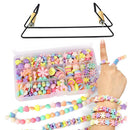 DIY Wood Weaving Beading Loom Kit Bracelet Jewelry Handmade Knitting Tool Newly