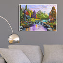 Full Round Drill 5D DIY Diamond Painting Landscape Embroidery Cross Stitch Decor