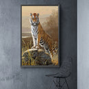 5D DIY Diamond Drawing Northeast Tiger Kits Full Round Drill Wall Decor Crafts