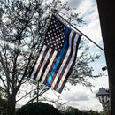 Lives Matter American Law Enforcement Police USA US Flag Thin Blue Line Flag