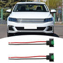 2pcs H11 H8 881 Female Adapter Wiring Harness Sockets Wire for Headlights Newly