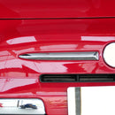 Front Bumper Lower Chrome Moulding Trim for FIAT 500 2007-2015 (1 Pair) Newly