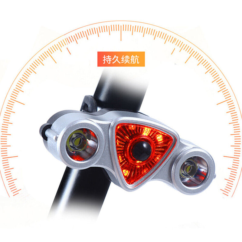 #A USB Rechargeable LED Bicycle Taillight Night Warning Rear Lamp Cycling Equipm