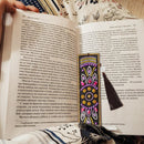 DIY Special Shaped Diamond Painting Creative Leather Tassel Bookmark Crafts