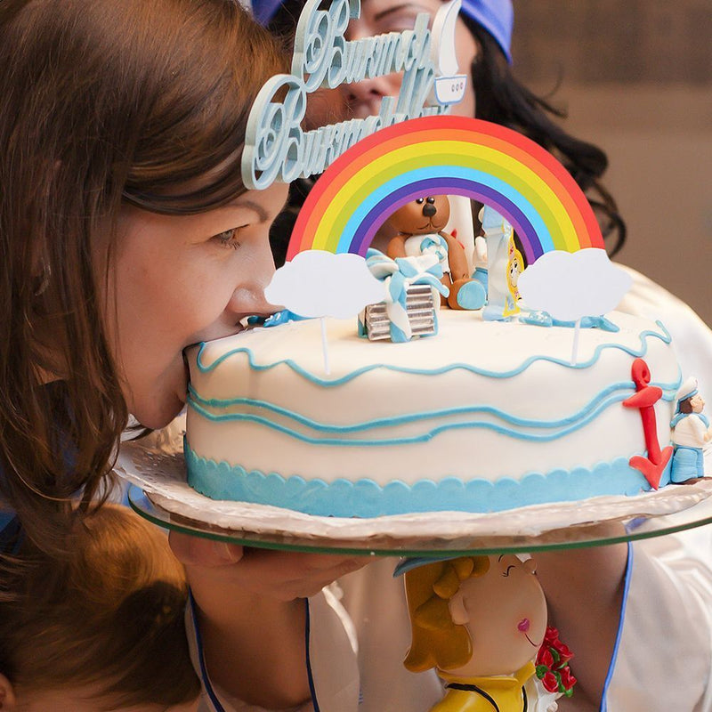 Decoration Party Supplies Large Cake Topper Birthday Cake Decoration Rainbow