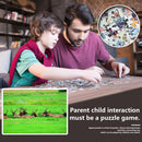 1000pcs DIY Grassland Elk Paper Puzzle Educational Jigsaw Assembling Game T