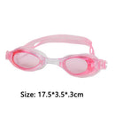 Anti UV Swimming Glasses Adults Kids Water Sport Anti-fog Goggles (Pink) Newly
