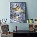 5D Diamond Painting Kit Deer Full Square Drill Rhinestone DIY Wall Art Crafts