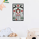 #A Santa Claus Partial Cross Stitch 14CT Cotton Thread Printed Embroidery Kits