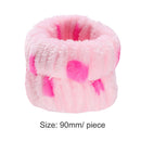 Flannel Washing Face Wristband Soft Wrist Band Elastic Absorbent Hair Accesories