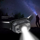 LED Light Induction Headlight Fishing Running Light Smart Sensor Head Torch