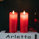 Flameless Decor Candles Light Auto Swing Realistic LED Lights Safety Home Decors