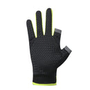Fishing Gloves Anti-slip 2 Cut Finger Breathable Cycling Mitten (Green)