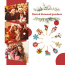 Christmas 5D DIY Special Shape Diamond Xmas Tree Hanging Pendant for Home Par