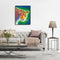 Color Oil Painting By Numbers Kits Handmade Canvas DIY Art Picture Modern Dec