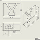 Two Way Brushless ESC RC Hydraulic Excavator for 1/14 1/12 Brushless Walking