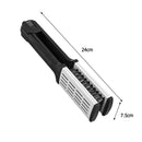 V-Shaped Splint Comb Bristle Hair Straightening Comb Portable Home Hair Sal