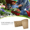 50pcs Round Paper Pulp Peat Flower Pot Plant Flower Biodegradable Nursery Cups