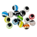 135pcs 4/5/6/8mm Fish Eye Fishing Beads Mixed Color Carolina Rigs Fishing Tackle