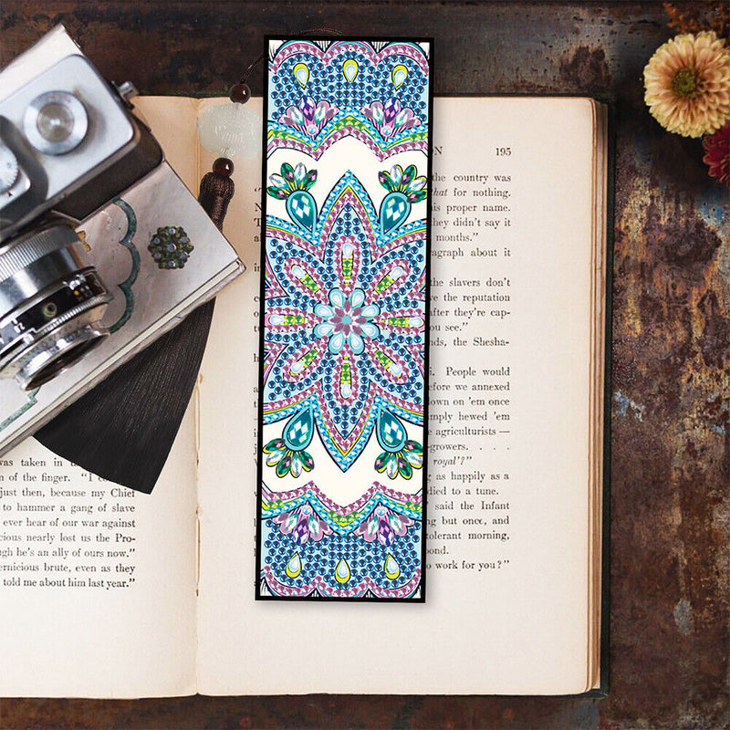 5D DIY Diamond Painting Bookmark Mandala Mosaic Tassel Book Crafts (FQY022)